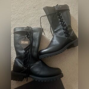 Harley-Davidson Black Leather Footwear size 9.5Womens